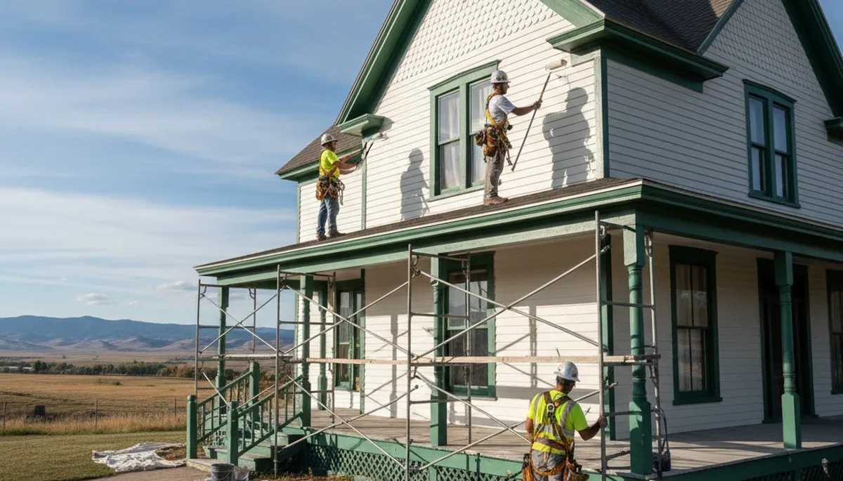 Professional painters providing exterior painting services in Billings, MT