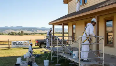 Painting contractors in Billings, MT providing professional interior and exterior painting services