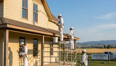 Professional painters providing interior and exterior painting services in Billings, MT