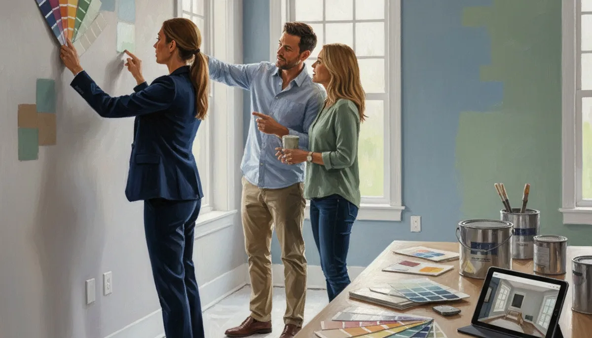 Billings, MT painters helping homeowners choose durable colors for exterior and interior paint projects