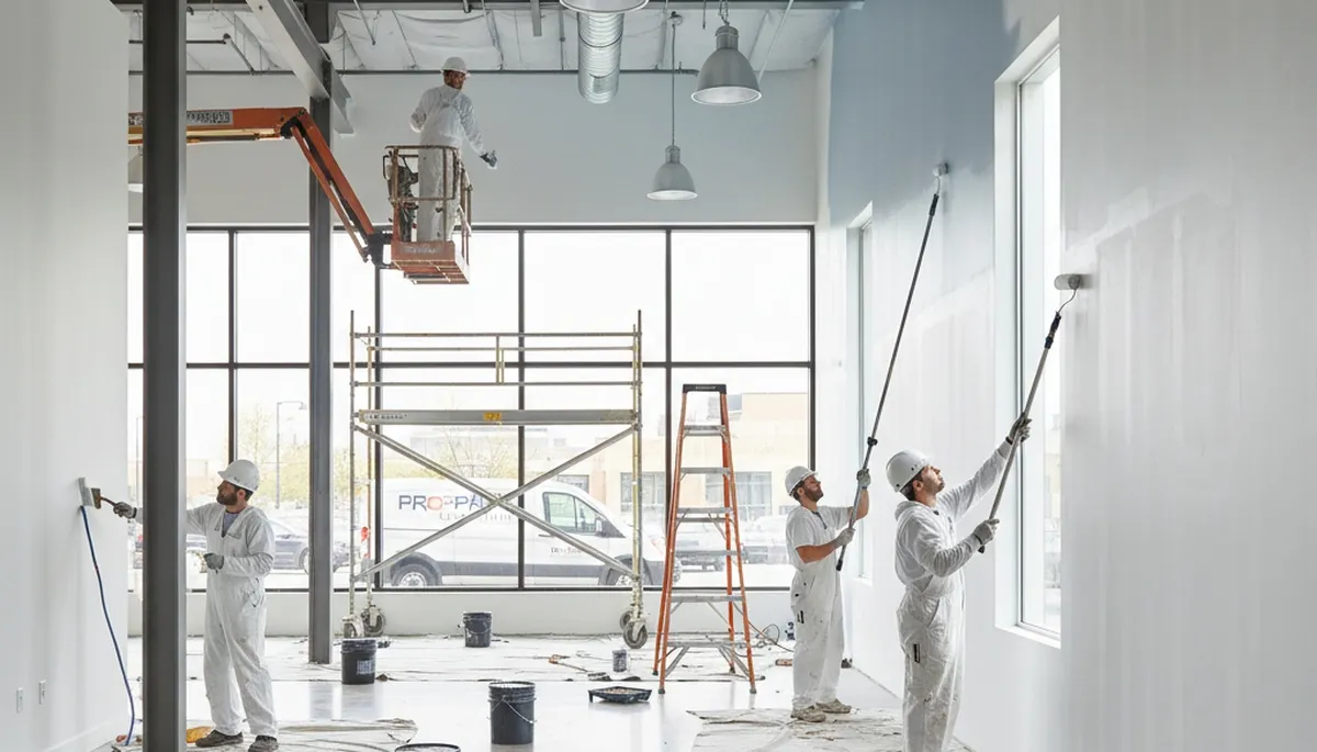 Commercial painting services in Billings, MT for durable exterior and interior business properties