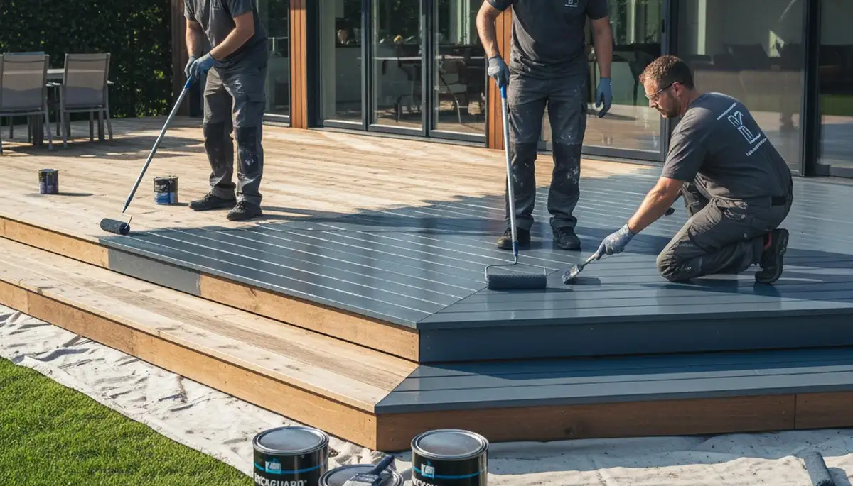 Deck painting service in Billings, MT for durable, weather-resistant outdoor wood protection