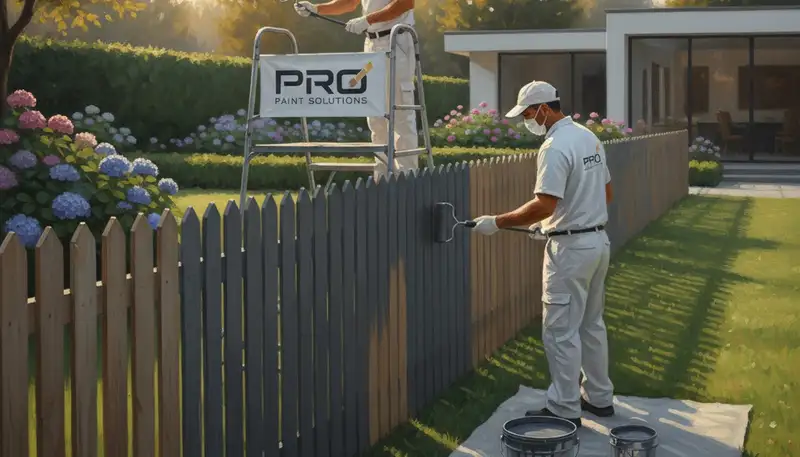 Fence painting service in Billings, MT for durable, weather-resistant curb appeal