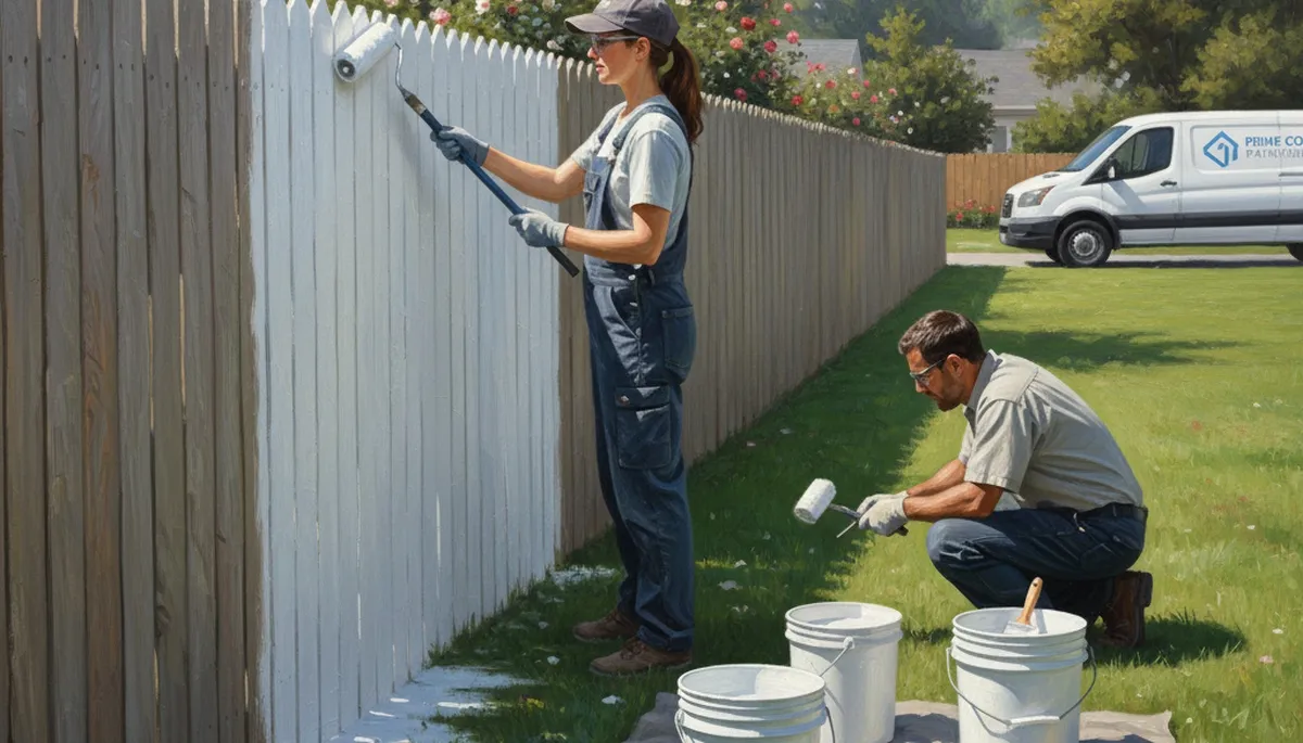 Fence painting in Billings, MT for durable, weather-resistant curb appeal