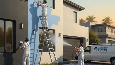 Billings, MT painters applying exterior house paint for durable, weather-resistant home protection